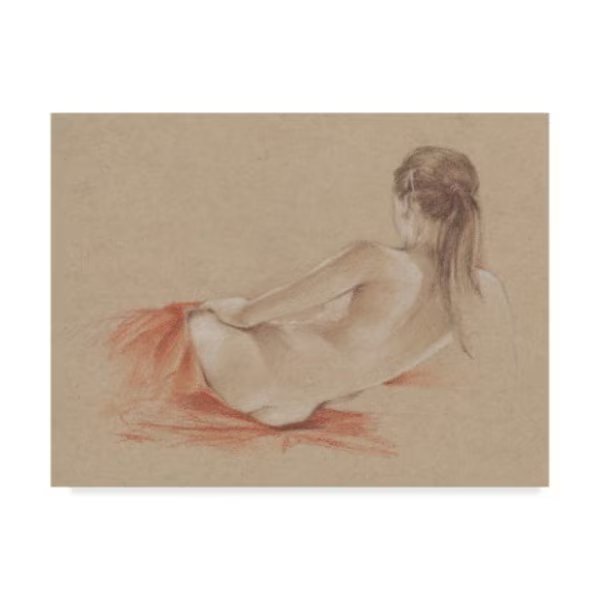 Ethan Harper 'Classical Figure Study I' Canvas Art, 35x47, Trademark Fine Art, Mfr#: WAG06411-C3547GG